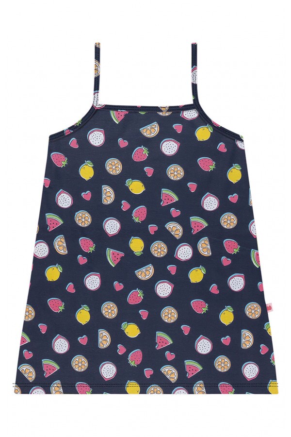 Vestido Infantil Marlan Marinho Escuro