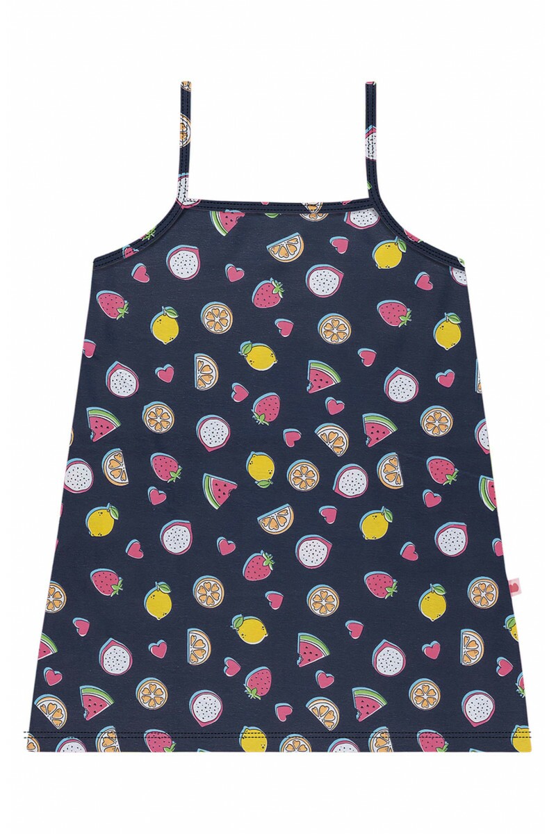 Vestido Infantil Marlan Marinho Escuro